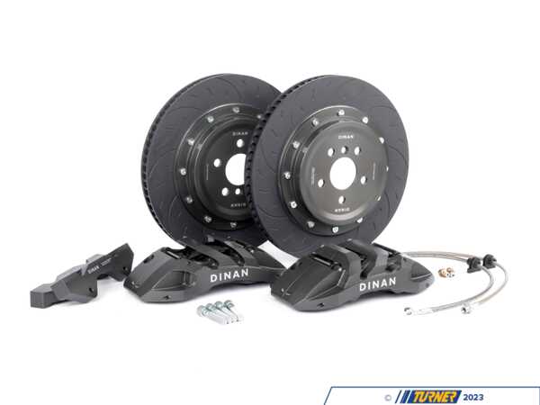Dinan Dinan Front 6-Piston Big Brake Kit - 395x34mm - Gray Calipers - BMW F22/23 F3X D290-1005-G