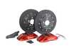 Dinan Dinan Rear 4-Piston Big Brake Kit - 370x32mm - Red Calipers - BMW F22/23 F3X D290-1006-R View 1
