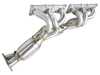 AFE Twisted Steel 304 Stainless Steel Long Tube Header W/ Cat 48-36307-1 View 1