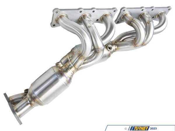 AFE Twisted Steel 304 Stainless Steel Long Tube Header W/ Cat 48-36307-1