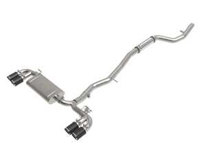 MACH Force-Xp Stainless Steel Cat-Back Exhaust - Carbon Tip