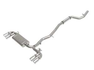 MACH Force-Xp Stainless Steel Cat-Back Exhaust - Polished Tip