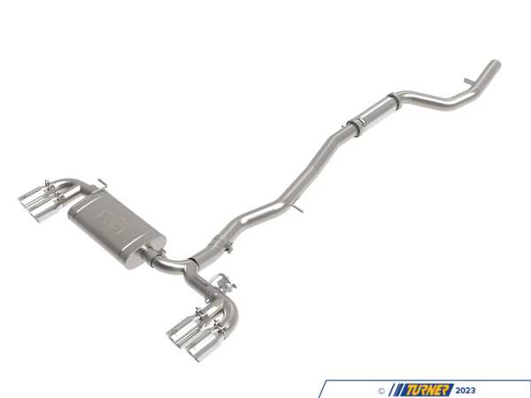AFE MACH Force-Xp Stainless Steel Cat-Back Exhaust - Polished Tip 49-36352-P
