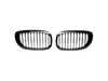 Bimmerworld Gloss Black Front Grilles - E46 Coupe 2004-2006 (Post-Facelift) BM-4604G View 1