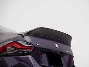 G87 M2 Carbon Fiber Trunk Spoiler With Gloss Black Rear Diffuser