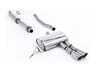 Milltek Sport Cat-Back Exhaust System - Resonated Dual GT90 - Polished Tips  SSXM487 View 1