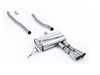 Milltek Sport Cat-Back Exhaust System - NON Resonated Dual GT90 - Polished Tips  SSXM482 View 1