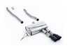 Milltek Sport Cat-Back Exhaust System - NON Resonated Dual GT90 - Cerakote Black Tips SSXM481 View 1