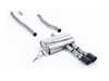 Milltek Sport Cat-Back Exhaust System - NON Resonated Dual 90 - Carbon Jet Tips SSXM485 View 1