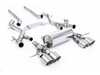Milltek Sport Non-Resonated Secondary Cat Back System - Brushed Titanium SSXBM1303 View 1
