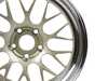 APEX Wheels 18" Apex ML-10RT Forged Wheel (18x10 ET25 5x120 72.56CB) - Machined Lip Gloss Motorsport Gold ML10181025120G View 3