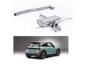 Cat Back Non-Resonated (louder) OPF/GPF Back Systems To Standard Or Sport Diffuser With Downturn Tips (Stock Rear Bumper)