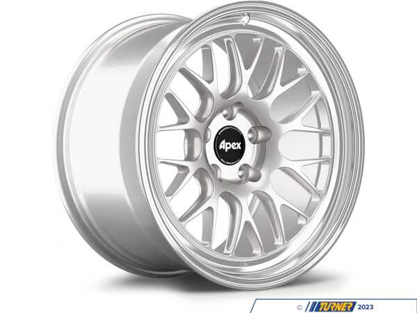 APEX Wheels Apex ML-10RT 18x11 ET44 5x120mm 72.56mm in Race Silver ML10RT1811ET44