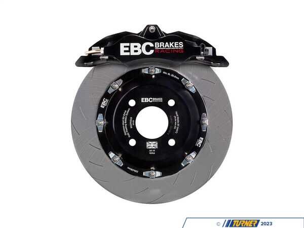 EBC EBC - Four Piston Apollo Balanced Brake Kit - Black (330/28 Rotors) BBK003BLK-1