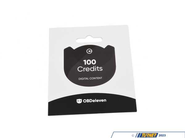 OBDeleven 100 Credits - Digital Content 024871OBD11