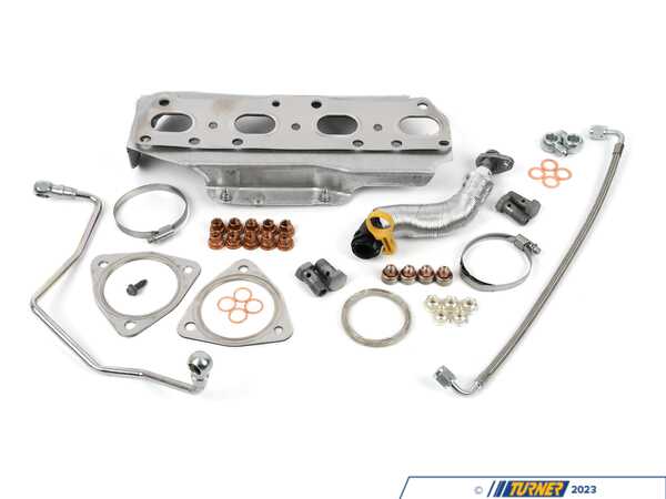 Packaged by Turner Installation Kit For Turbo - Full Kit Upgrade Oil line 11652444367T1KT