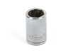 ECS 1/2-inch Drive 17mm VANOS Flush-Cut Socket 012016ECS02A View 3