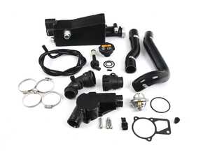 Heavy-Duty Expansion Tank With Mechanical Thermostat Conversion Kit & Silicone Radiator Hoses - M52TU/M54