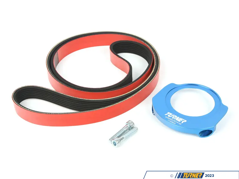 NICECNC Crank Seal Serpentine Belt Protection Guard Blue Aluminum For BMW N54 N55 N52 335i 535i