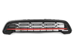 John Cooper Works Style Front Grille - Newer Style - Gloss Black 