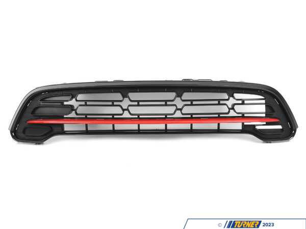 Bremmen Parts John Cooper Works Style Front Grille - Newer Style - Gloss Black  51139812862GB