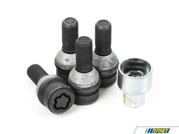 Genuine BMW Genuine BMW Set Wheel Locks (M14x1,25) 36136897735