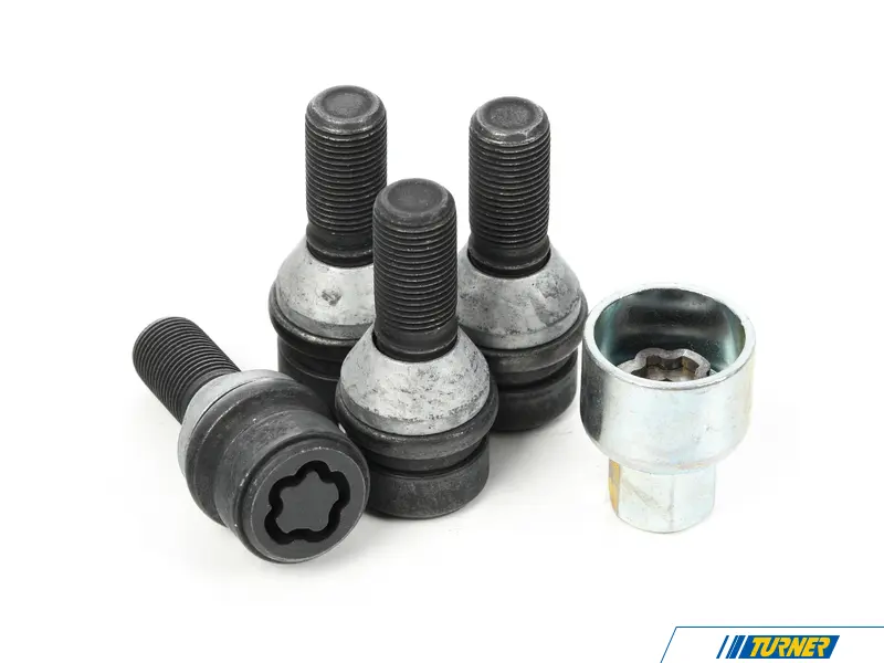36136897735 - Genuine BMW Set Wheel Locks (M14x1,25) | Turner