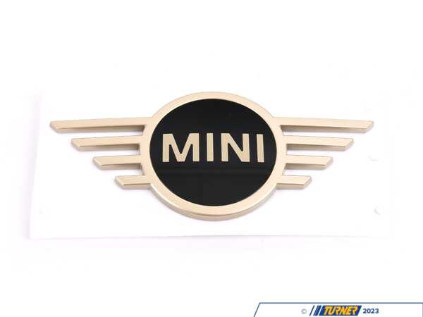 Genuine MINI Trunk Emblem   51145A32482