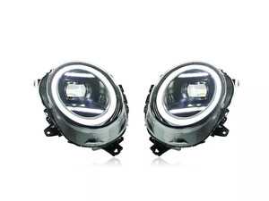 Sequential Projector LED DRL Headlights - Pair  