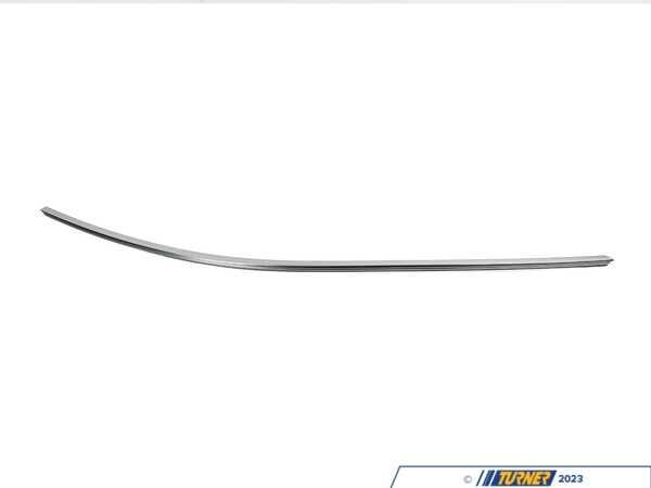 Genuine BMW Genuine BMW Window Frame Cover, Front Ri - 51317335623 51317335623
