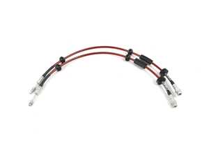 Exact-Fit Stainless Steel Brake Lines - Front