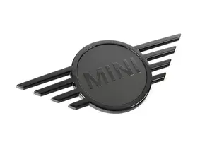 Trunk Emblem Piano Black 