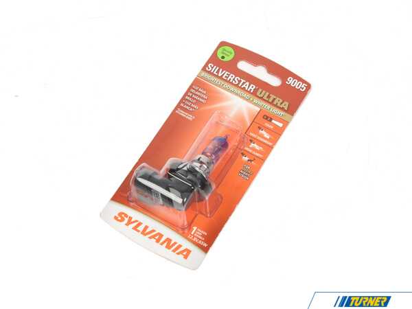Osram Sylvania 9005 Silver Star Ultra Headlight Bulb Set 9005su