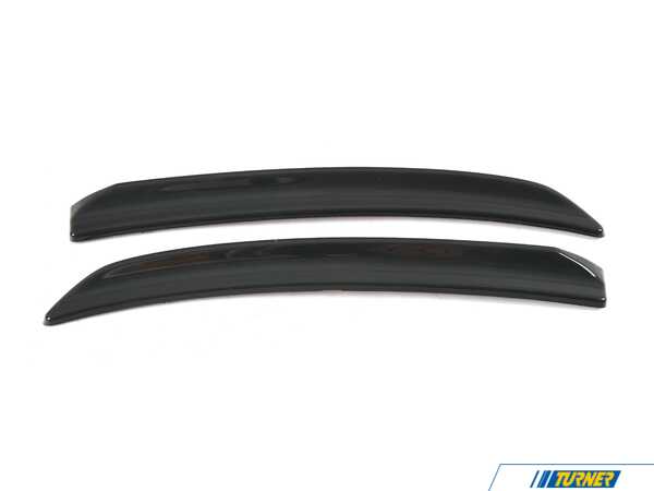 ECS JCW Pro Style Rear Spoiler Extensions Gloss Black  - Pair 51192339041GB