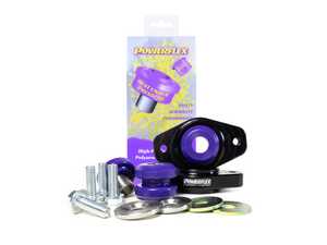 Powerflex Rear Lower Shock Mounting Bushings & Brackets - 80A Street Bushings - BMW E82/88 E9X
