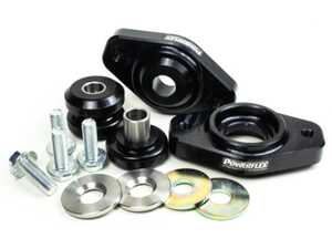 Powerflex Rear Lower Shock Mounting Bushings & Brackets - 95A Race Bushings - BMW E82/88 E9X