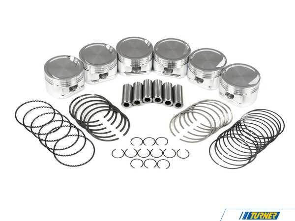 VAC Motorsports CP Carrillo Forged Piston Set - BMW M20B25 CP-FPS-M20-B25A