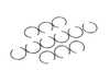 VAC Motorsports CP Carrillo Forged Piston Set - BMW M20B25 CP-FPS-M20-B25A View 4