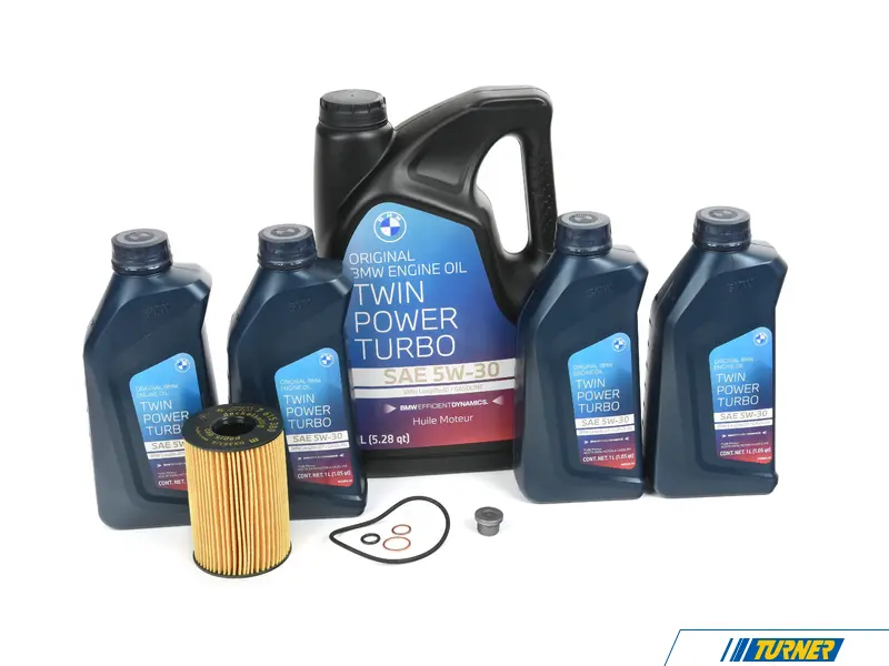 thumbnail image 2 of Genuine BMW Engine Oil & Filter Change Kit – 5 Liters + Filter, Fits E82, E89, E91, E92, F10 (OE 83212365950) 2 of 4