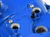 NRW Design NRW Designs S65 Aluminum Valve Cover - Smooth Blue S65VCSBLU View 2