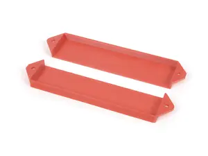 E9X Cabin Filter Covers - Red