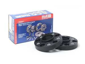 30mm H&R Bolt-On Wheel Spacers 14x1.25 Black (Pair)