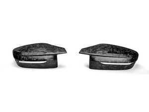 Akrapovic Chopped Carbon Fibre Mirror Cap Set - Matte - G42 G80 G82 G83 G87 