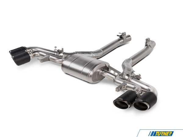 Akrapovic Akrapovic Titanium Slip-On Line Exhaust w/ carbon fiber tips - BMW F95 X5 M | F96 X6 M S-BM/T/35H