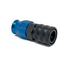 Precision Raceworks PTFE Fuel Line Fitting - AN-6 To 7.89mm Female QC