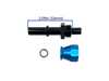 Precision Raceworks 9.89mm Fuel Line Fitting AN6 PTFE To Male QC 201-0181 View 2
