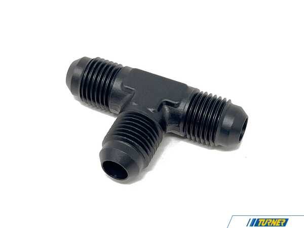 Precision Raceworks 3-Sides Fuel Line Fitting AN6 Male Flare TEE 201-0221