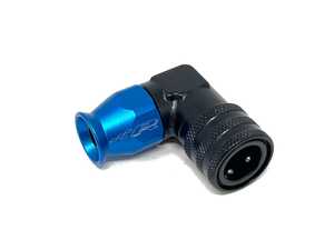 9.49 (3/8") PTFE AN6 90 Degree Fitting To Female QC