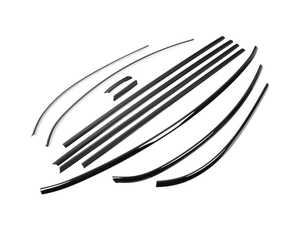 MINI Waistline| Beltline Piano Black Full Belt Line Kit Peel & Stick - R60 MINI Countryman 2012-2015
