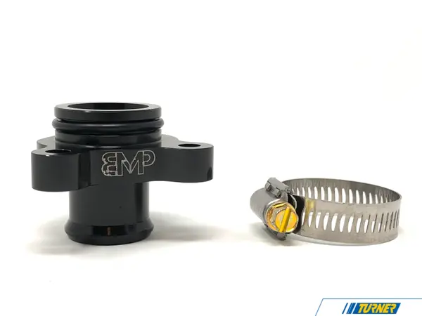 Precision Raceworks Black Magic Parts Cylinder Head Coolant Flange - BMW N52 N54 N55 3.0L, N20 2.0L 601-0003